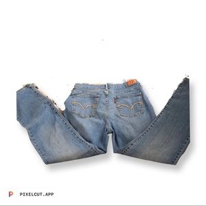 Rare ❤ LEVI'S 512 PERFECTLY SLIMMING STRAIGHT JEANS, 12